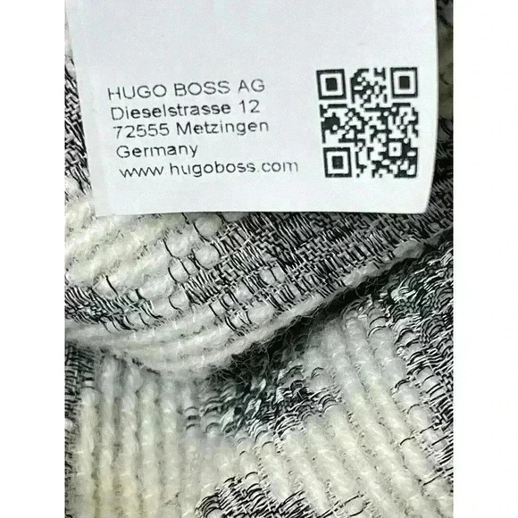 BOSS by Hugo Boss Zebra Print Shift Dress Gray/White Size 8 - Picture 9 of 9